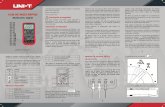 GUÍA DE INICIO RÁPIDOdigi.agelectronica.mx/pdfs/UT30171.pdf · medir o realizar pruebas de diodos o continuidad. Utilice la prueba de diodos para comprobar diodos, transistores