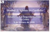 Iglesia Biblica Bautista de Aguadilla, Puerto Rico - Unidad 2: …iglesiabiblicabautista.org/archivos/estudios/el... · 2016-08-14 · de Cristo 5 de febrero de 2008 Iglesia Bíblica