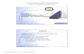 TEMA 1 Introducción a las Redes de Ordenadores · 2015-09-14 · Universidad Carlos III de Madrid Dpto. de Ingeniería Telemática Arquitectura de Redes de Acceso y Medio Compartido