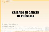CRIBADO EN CÁNCER DE PRÓSTATA...Situación actual •El cáncer de próstata (CP) fue el segundo tumor más frecuente en hombres en el mundo en 2012, con una incidencia estimada