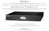 Marlex · 2018-10-03 · M6 Encore Connect Streaming-Vorverstärker mit CD-Ripper in schwarz oder silber 1 TB 4'490.00 2 TB 4'790.00 • Eingänge : 3x Analog In RCA, Digital 2x Coax