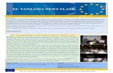 EU TANZANIA NEWS FLASH · 2017-08-18 · EU TANZANIA NEWS FLASH Editorial Team: Roeland van de Geer, Barbara Einhäuser, Myra Bernardi, Alexa Haden, Maria-Chiara Femiano, Anna Muro-Temu,