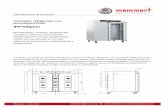 Memmert Incubador refrigerado con tecnología …(principio de la bomba de calor) Equipamiento básico Inserciones 2 rejilla(s) de acero inoxidable, electropulida(s) Envío estándar