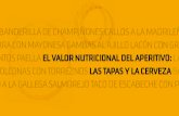 Estudio de la composición nutricional de tapas españolas ... · Estudio de la composición nutricional de tapas españolas acompañadas con cerveza n nutricional de tapas españa