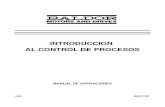 INTRODUCCION AL CONTROL DE PROCESOS - Baldor · 1999-04-15 · El arranque o el diagnostico de fallas de este ... en el software No. S18–2.18 o mayor del Control Vectorial Serie