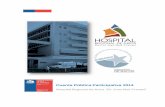 Cuenta Pública Participativa 2014 - HJNC · 2017-08-14 · 4 5 Presentación El presente documento, nuestra Cuenta Pública Participativa 2014 del Hospital Regional de Arica “Dr.