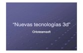 “Nuevas tecnologías 3d” · “Nuevas tecnologías 3dNuevas tecnologías 3d” 1 Adquisición1. Adquisición: creación de ficheros STL: creación de ficheros STL a partir de