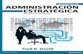 DAVID CONCEPTOS DE ADMINISTRACIÓN ESTRATÉGICA · 2018-04-26 · Capítulo 8 Implementación de estrategias: Temas de marketing, finanzas/contabilidad, investigación y desarrollo