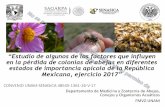 “Estudio de algunos de los factores que influyen en la ... · “Estudio de algunos de los factores que influyen en la pérdida de colonias de abejas en diferentes ... y de otras