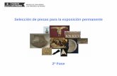 Selección de piezas para la exposición permanente...MUSEO DE SAN ISIDRO Selección de piezas para la exposición permanente LOS ORÍGENES DE MADRID Antes de Madrid. Las sociedades
