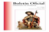 Boletín Oficial del Obispado de Ourense - Octubre, noviembre y … · 2013-02-04 · Autor desconocido, siglo XVIII, barroco. Madera tallada, ... y en el mundo por muchas situaciones