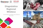 Diagnóstico Regional Mixteca - Oaxaca · 2019-06-28 · Población de Oaxaca a nivel regional, 2015 Población total Hombres Mujeres. Contexto General b) Distribución territorial