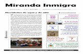 Miranda Inmigra - Archidiócesis de Burgos · 2020-01-14 · mejor de cada uno. Buen propósito en estos primeros compases del recién llegado 2020. FELIZ AÑO. Miranda de Ebro nº