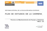 PLAN DE ESTUDIOS DE LA CARRERA - CECYTEV || Colegio de ...cecytev.edu.mx/wp-content/uploads/2014/06/...Página 7 de 130 INTRODUCCIÓN AL PLAN DE ESTUDIOS DE LA CARRERA DE TÉCNICO
