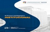 Enfoque pedagógico institucional · Institucional, el cual establece los criterios y fundamentos del quehacer pedagógico para la implementación y articulación de las funciones