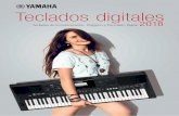 Teclados digitales - Yamaha Corporation€¦ · teclados para tocar música étnica Los músicos que busquen un instrumento para interpretar auténtica música étnica sabrán apreciar