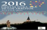 SALUDA DEL ALCALDE - El Escorial, Madridelescorial.es/descargas-pdf/2016/festejos/Programa... · Teniendo como eje la celebración religiosa de Ntra. Sra. de Los Arroyos el 15 de