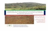 Programa de Acción Nacional de Lucha contra la ... · degradación de tierras en Guinea Ecuatorial (P AN/LCD) ... van ocupando de forma anárquica o la famosa “ocupación pacífica”