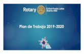 Plan de Trabajo 2019-2020 - Rotary E-Club Fusión Latina D4465 · 2019-07-19 · Plan de Trabajo 2019-2020. CUADRO DE JUNTA DIRECTIVA 2019-2020 ... Cuadro Social. ROTARACT CUADRO