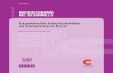 macroeconomía del desarrollo · 2014-03-25 · CEPAL - Serie Macroeconomía del Desarrollo N° 146 Experiencias internacionales en transparencia fiscal 7 Resumen La rendición de