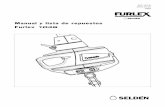 Manual y lista de repuestos Furlex 104S - Selden · 2018-10-22 · El sistema Furlex incluye asimismo un kit de perfiles de grátil, tubos distanciadores y machones. Con cada Furlex