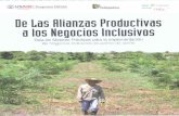 De Las Hlianzas Productivas a los Negocios Inclusivosweb.fedepalma.org/sites/.../De-las...inclusivos.pdf• Los detalles del proyecto productivo. • Las responsabilidades de cada
