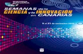 Semanas de la Ciencia y la Innovación en Canarias 2010, una … Ciencia.pdf · 2014-05-23 · El Gobierno de Canarias, a través de la Agencia Canaria de Investigación, Innovación
