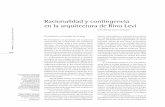 Racionalidad y contingencia en la arquitectura de Rino Levi · 2016-10-27 · y de fundamental interés en la arquitectura mo-derna brasilera y, principalmente, a partir del esquema