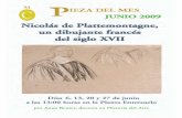 Nicolás de Plattemontagne, un dibujante francés del siglo XVII69f284b5-1e6… · La colección de dibujos del museo Cerralbo es una parte del legado realizado en 1922 al estado