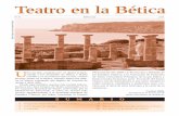 Teatro en la Bética · 2019-07-10 · Teatro en la Bética Nº 10 Boletín anual 2010 Baelo Claudia, versus Oceanum Nostrum. U na vez más -¿cuántas ya?- os damos la bien-venida