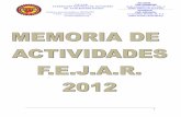 Secretaría F.E.J.A.R. Telf.: 965806208 FEDERACIÓN ESPAÑOLA DE JUGADORES … · 2015-01-20 · La Federación Española de Jugadores de Azar Rehabilitados, F.E.J.A.R., es una entidad