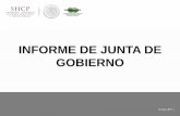 INFORME DE JUNTA DE GOBIERNO · (***) Adicionalmente existen para 2014, 2 arbitrajes y 1 concurso mercantil; para 2015, 1 arbitraje, 1 concurso mercantil y 1 liquidación judicial.