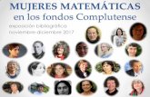 exposición bibliográfica noviembre-diciembre 2017 de … · exposición bibliográfica noviembre-diciembre 2017 . María Pe Pereira (Burgos, 1981-) Se licenció en Matemáticas