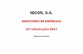 IBCON, S.A. · empresas de la Cd. de México (CDMX y área metropolitana) con todos los datos para comunicarse por correo, mensajería, teléfono, fax, correo electrónico o visita