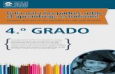 Guía para los padres sobre el aprendizaje estudiantilface.dpsk12.org/wp-content/uploads/2017/10/Grade-4-Spanish.pdf · EJEMPLOS DE LO QUE SU HIJO APRENDERÁ EN 4.o GRADO p Identificar