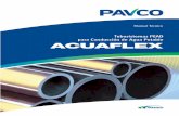 Tubosistemas para Conducción de Agua Potable PAVCO · Tubosistemas para Acueductos en PEAD Acuaflex PAVCO Presentación Con tecnología de punta, como respuesta a las necesidades