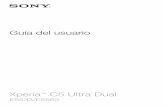 Xperia C5 Ultra Dualfiles.customersaas.com/files/Sony_E5553_Xperia_C5_Ultra...Inicio Acerca de esta Guía del usuario Esta es la Guía del usuario de Xperia C5 Ultra Dual para la versión
