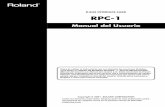 Manual del Usuario - casaveerkamp.netincorpore una ranura PCI y que cumpla las siguientes condiciones. La RPC-1 funciona en un bus PCI de 5 V. No funcionará en un bus PCI de 3,3 V.