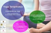 Presentación de PowerPoint · 2019-04-13 · Yoga Terapéutico Prescripción de Yoga como actividad física en el contexto clínico sanitario I Jornadas Salud y Deporte IV Jornadas