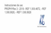 Instrucciones de uso 1.006.9926, - REF 1.006 - …4 Puesta en funcionamiento 30 4.1 Montaje del acoplamiento MULTIflex (LUX) 31 4.2 Comprobación de la presión 32 4.3 Comprobación