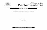 Gaceta Parlamentaria, Cámara de Diputados - 23 oct anexo Igaceta.diputados.gob.mx/PDF/InfoDip/62/965-20131023-I.pdf · 2013-10-30 · Gaceta Parlamentaria Año XVI Palacio Legislativo