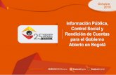 Presentación de PowerPoint - Secretaría De Planeación · 2018-11-01 · III. Acceso a la información pública Información Pública, Control Social y Rendición de Cuentas para