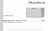 MANUAL DE USO ES - Amicadata.amica.com.pl/files/pubs/instrukcje/es/IO_01285_1100155.pdf · de cristal de plomo, planchas para cortas, objetos de fibra sintética; ... desague. A la