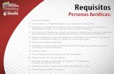 Personas Jurídicas - MPPPST · En el caso de las Cooperativas, el listado de societarios, constancia de inscripción y certificación de cumplimiento emitido por la Superintendencia