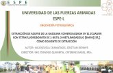 UNIVERSIDAD DE LAS FUERZAS ARMADAS ESPE-Lrepositorio.espe.edu.ec/bitstream/21000/15611/2/ESPEL-IPE-0020-P.… · Recolección de muestras de gasolina PROVINCIA COMERCIALIZADORA Guayas