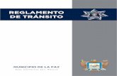 REGLAMENTO DE TRÁNSITO - Justia...Página 2 Reglamento de Tránsito del Municipio de La Paz vías públicas de jurisdicción Estatal, así como fijar las bases y requisitos a que