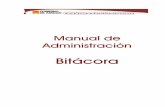 Manual de Administración - CATEDUe-ducativa.catedu.es/.../Manual_Administracion_Bitacora.pdfPlataforma e-ducativa Aragonesa v6.02 :: Manual de Administración Bitácora 5 Manual de