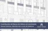 Contribución del Banco de México al crecimiento...la inversión y el crecimiento económico Las finalidades del Banco de México contribuyen al desarrollo económico del país 1