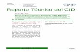 Reporte Técnico del CID - Consejo Mexicano de Normas de ... · El Reporte Técnico del CID se elabora para divulgar información que es de interés para los trabajos del mismo CID,