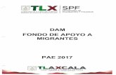 evaluacion.tlaxcala.gob.mxevaluacion.tlaxcala.gob.mx/.../ef16/seg_asm/DAM.pdf · Convenios de FAM 2016 y 2017, MIR, Formato PASH 2016 y 2017 y Padrón de beneficiarios del FAM 2016.